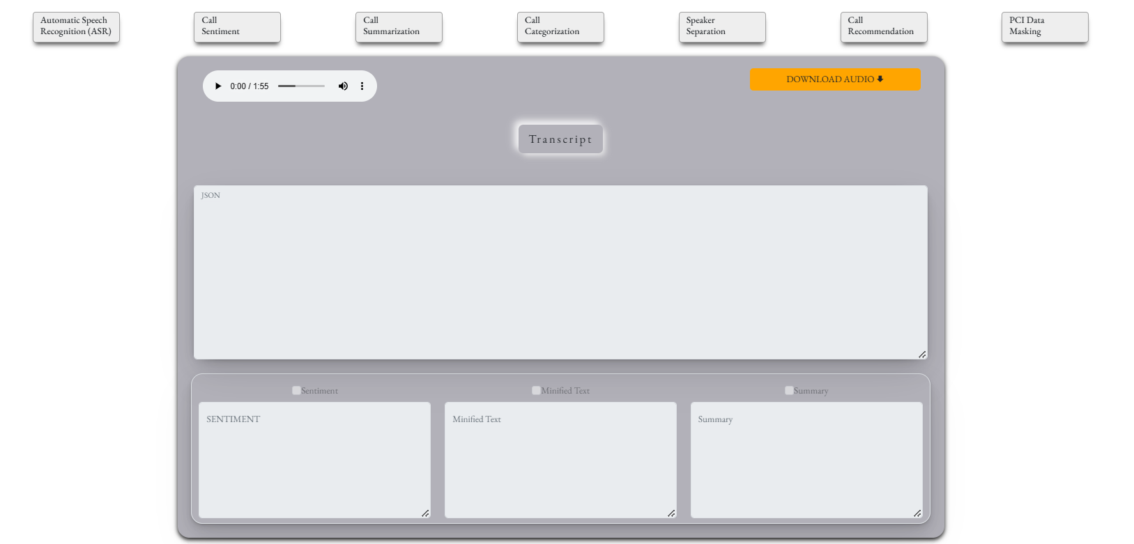 Speech Analytics